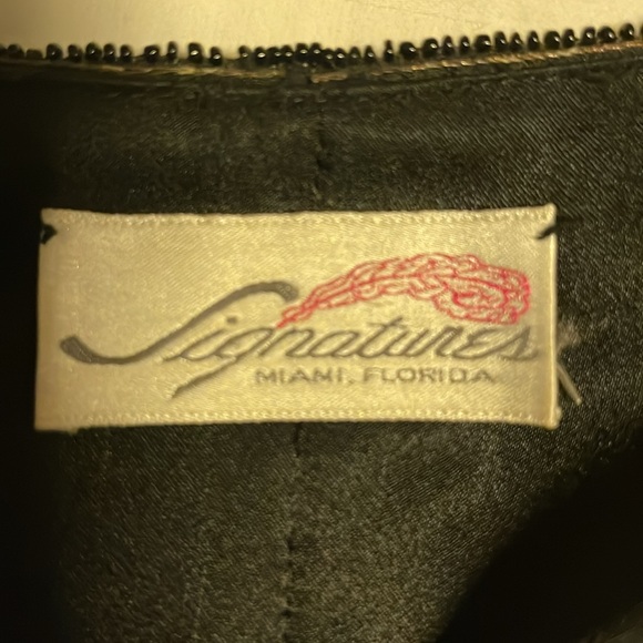 Celestial Beaded black Jacket, by Signatures Miami - Picture 8 of 8